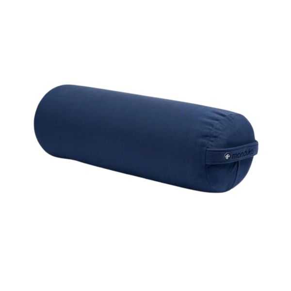 GRAY ROUND YOGA BOLSTER