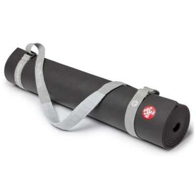 SANGLE PORTE-TAPIS DE YOGA MAINS LIBRES NOIR 2
