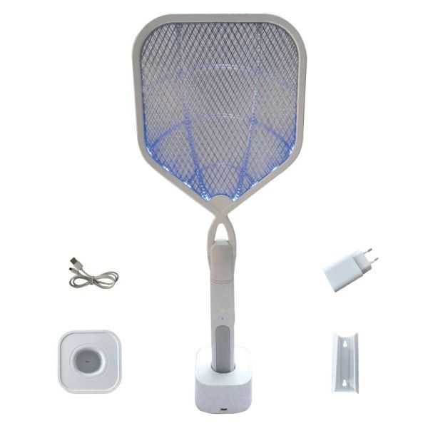 RAQUETTE ANTI-MOUSTIQUES MULTIFONCTIONS USB-C