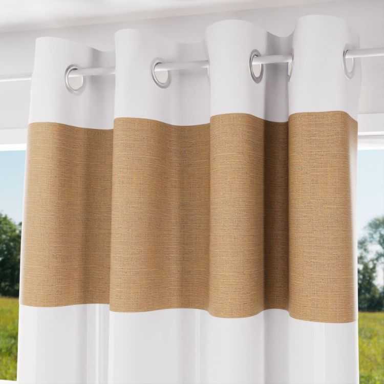 CORTINA BLACKOUT COM OLHO 135X250 CM MOKA
