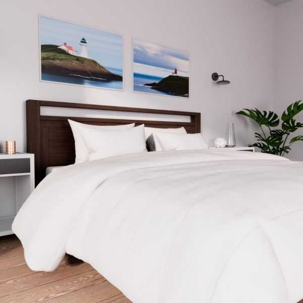 LUXURY DUVET 140X200 CM WHITE