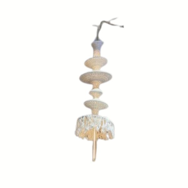 HANGING 3289 WHITE MACRAME
