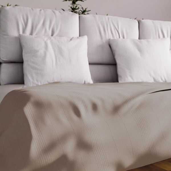 JETE LIT/CANAPE 180X220 CM ADELE TAUPE