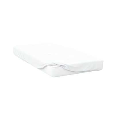 DRAP HOUSSE 90X190 CM UNI BLANC