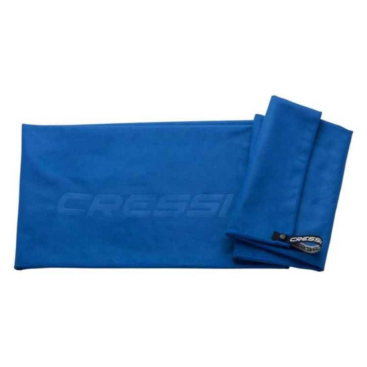 SERVIETTE MICROFIBRE 80X160 BLEUE