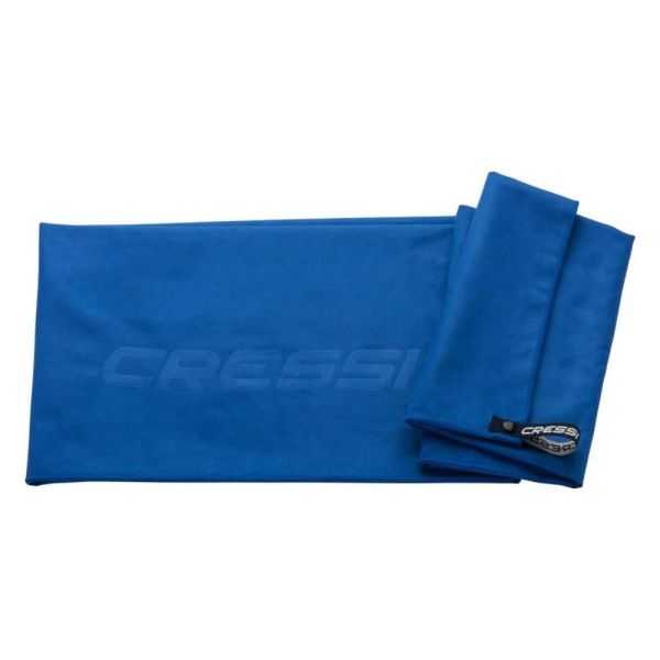 SERVIETTE MICROFIBRE 80X160 BLEUE