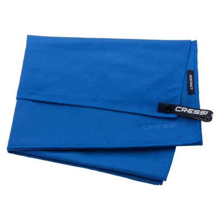 SERVIETTE MICROFIBRE 80X160 BLEUE