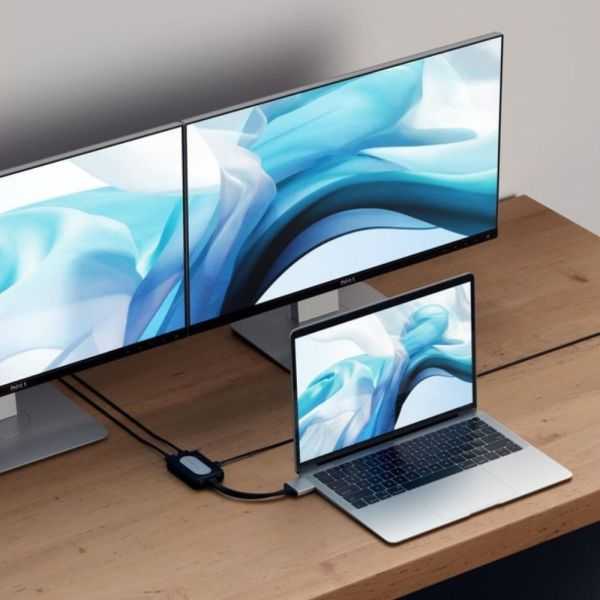 ADAPTADOR DUPLO USB-C HDMI ESPAÇO CINZA