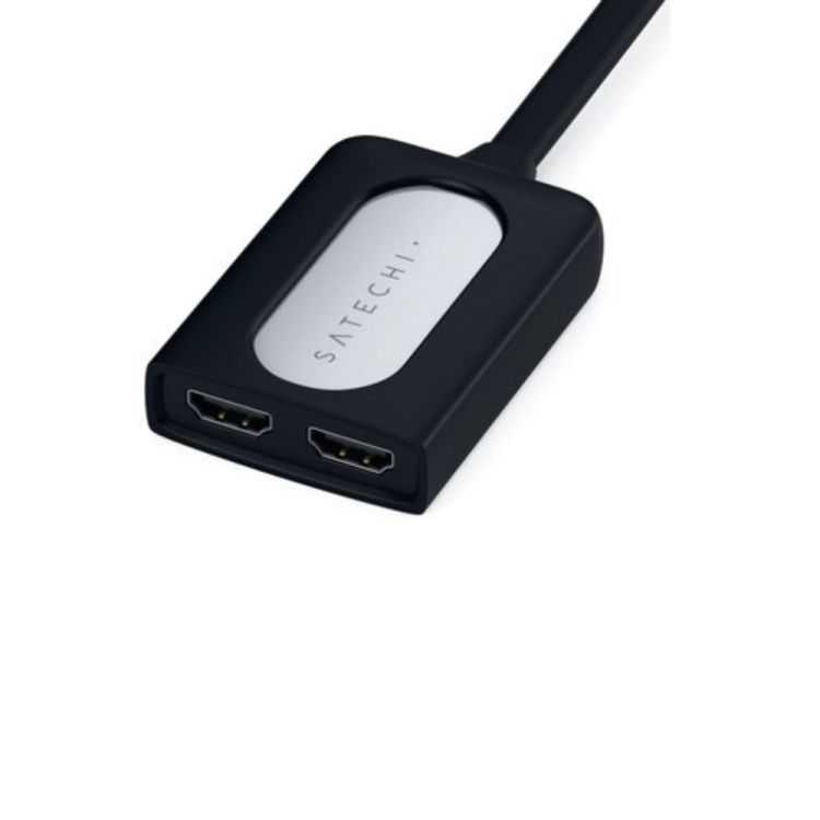 ADAPTADOR DUPLO USB-C HDMI ESPAÇO CINZA