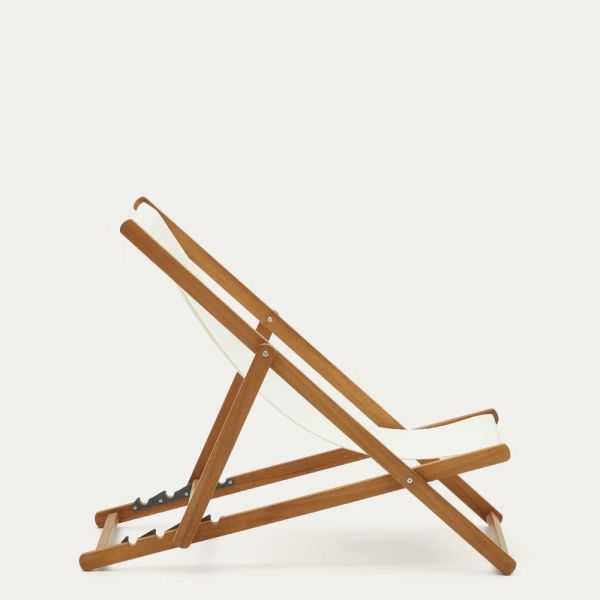 CHILIENNE DE JARDIN PLIANTE ADREDNA BOIS D'ACACIA