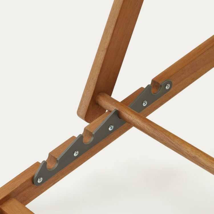 CHILIENNE DE JARDIN PLIANTE ADREDNA BOIS D'ACACIA