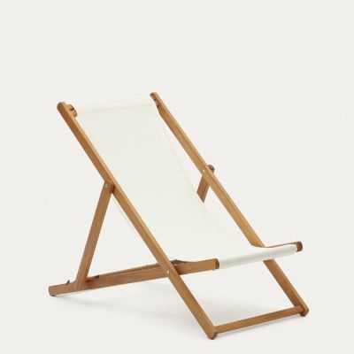 CHILIENNE DE JARDIN PLIANTE ADREDNA BOIS D'ACACIA 2