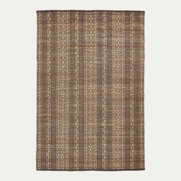 TAPIS SINTA JACQUARD 200 X 300 CM JUTE MARRON