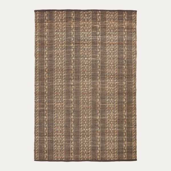 TAPIS SINTA JACQUARD 200 X 300 CM JUTE MARRON