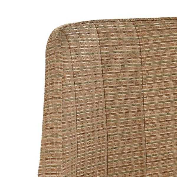 TABOURET METAL ROTIN 47 X 56 X 106 CM ROTIN NATUREL