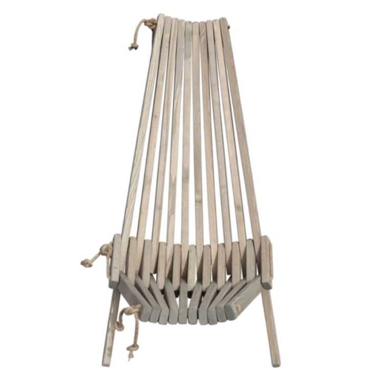 WOODEN CHILIEN ECO CHAIR ASH GRAY OIL