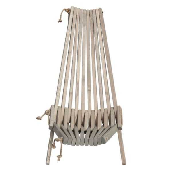 WOODEN CHILIEN ECO CHAIR ASH GRAY OIL