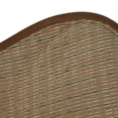 CHAISE 74 X 78 X 92 CMMETAL ET ROTIN 2