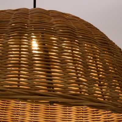 ABAT-JOUR JORNETS POUR PLAFONNIER 80CM ROTIN 2