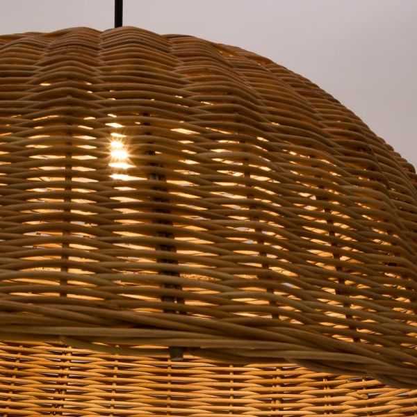 ABAT-JOUR JORNETS POUR PLAFONNIER 80CM ROTIN