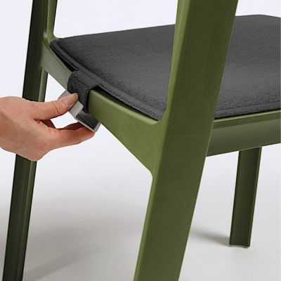 COUSSIN DE CHAISE TRILL GRIS 2