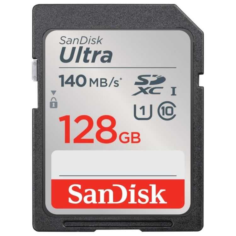CARTÃO ULTRA SDHC/SDXC CARTÃO UHS-I 128 GB