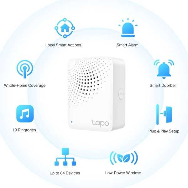 CONNECTED IOT WIFI HUB FOR TAPO SENSORS/SWITCHES