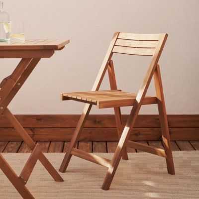 CHAISE DE JARDIN PLIANTE SADIRAR BOIS D'ACACIA 2