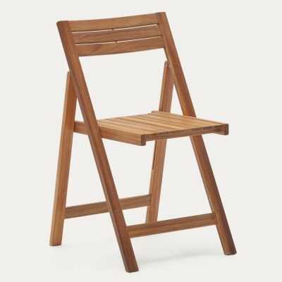CHAISE DE JARDIN PLIANTE SADIRAR BOIS D'ACACIA