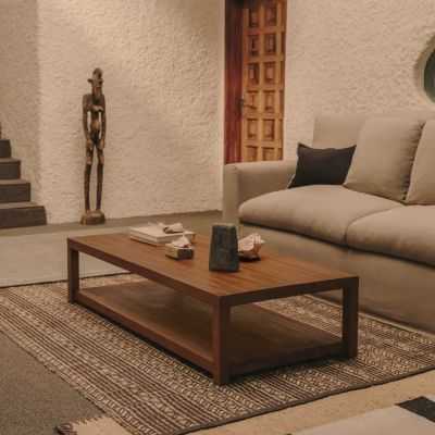 SASHI COFFEE TABLE 150 X 70 CM IN TEAK WOOD 2