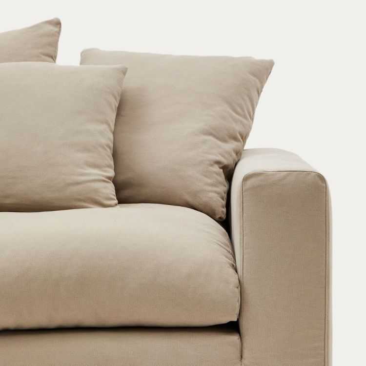 CANAPE NORA 3 PL 240 CM EN LIN