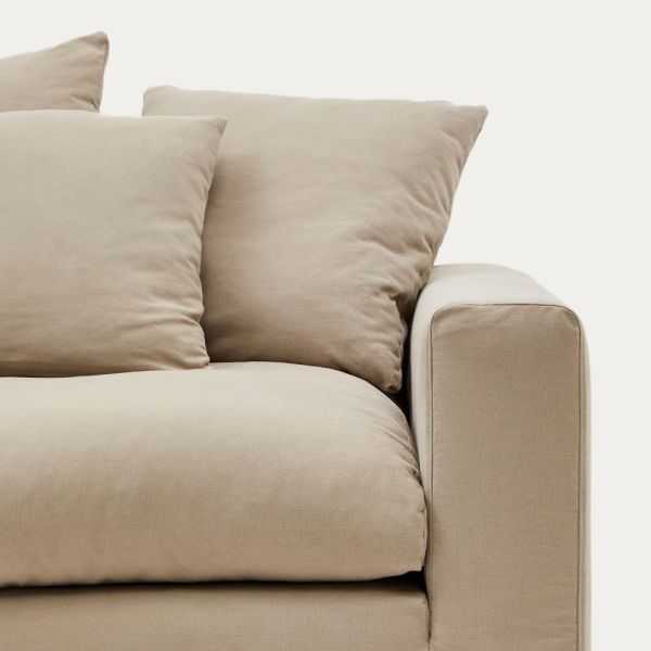 CANAPE NORA 3 PL 240 CM EN LIN