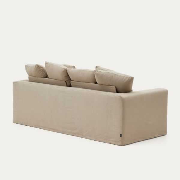 CANAPE NORA 3 PL 240 CM EN LIN