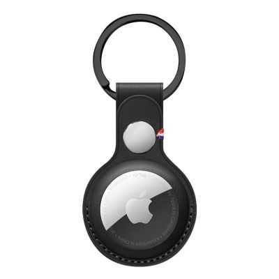 PORTE-CLE NOIR KEY RING AIRTAG 