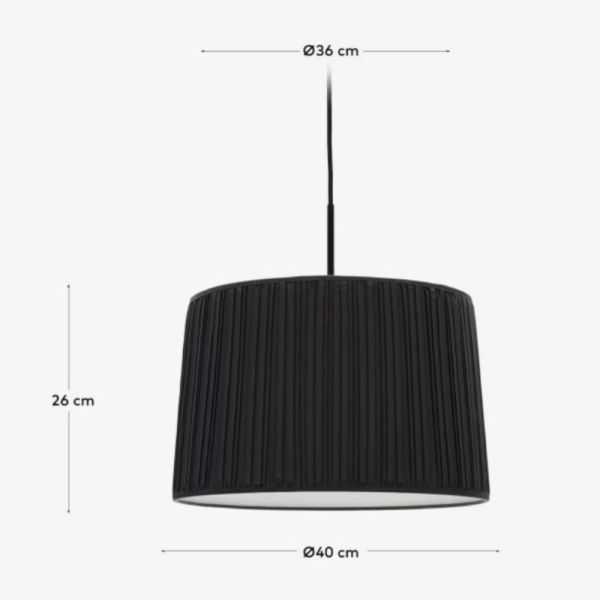 ABAT JOUR POUR SUPENSION GUASH 40 CM