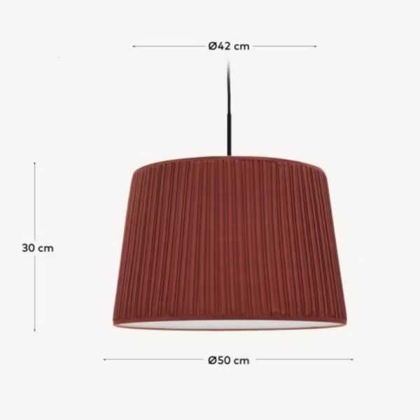 ABAT JOUR POUR SUPENSION GUASH 50 CM