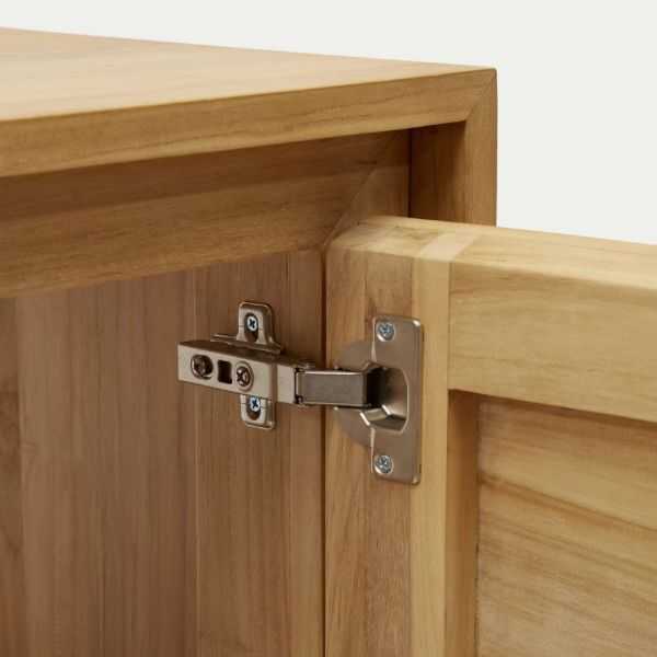 KENTA BATHROOM FURNITURE 90 X 45 CM NATURAL SOLID TEAK