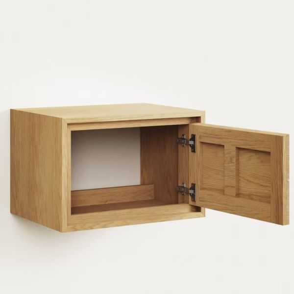 MEUBLE DE SALLE DE BAIN KENTA 60 X 45 CM TECK MASSIF