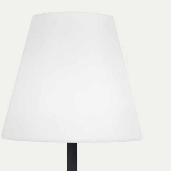 LAMPADAIRE D EXTERIEUR SOLAIRE AMARAY 120 CM EN ACIER