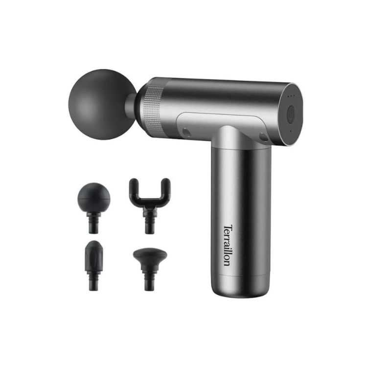 PISTOLA DE MASSAGEM MASSAGER MUSCULAR 5 DICAS