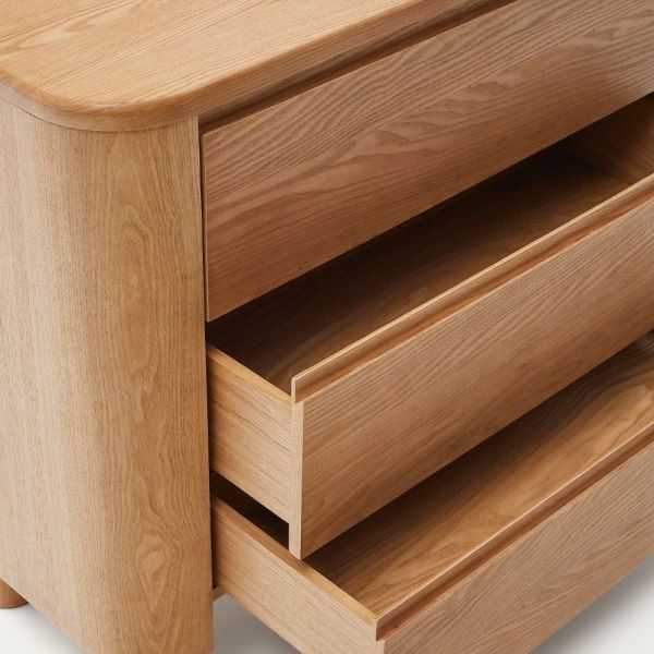 COMMODE SALAYA 120 X 180 CM CONTREPLAQUE DE FRENE