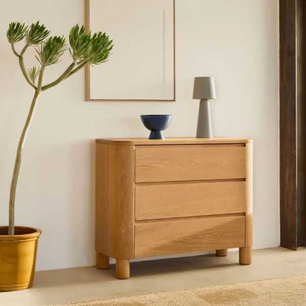 COMMODE SALAYA 120 X 180 CM CONTREPLAQUE DE FRENE