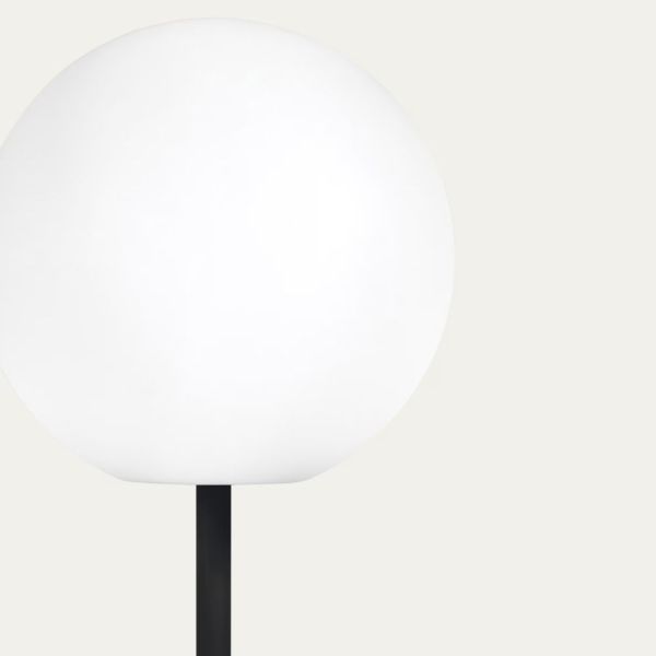LAMPADAIRE D'EXTERIEUR SOLAIRE DINESH EN ACIER