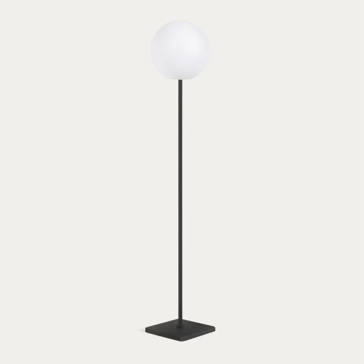 LAMPADAIRE D'EXTERIEUR SOLAIRE DINESH EN ACIER