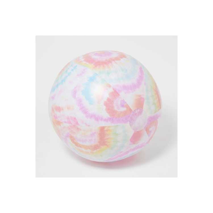 BALLON GONFLABLE TIE DYE MULTICOLORE 90CM