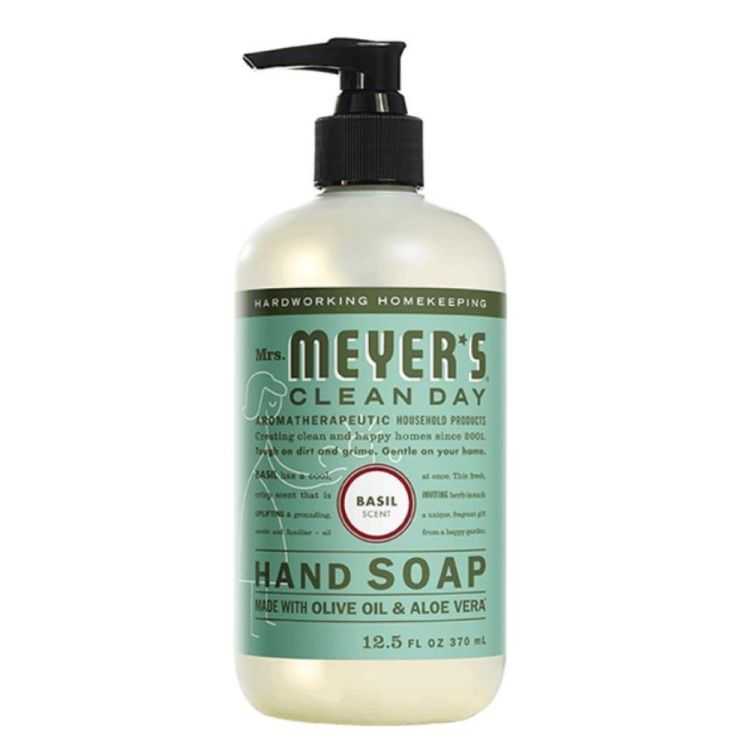 LIQUID HAND SOAP BASIL SCENT 370 ML