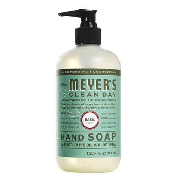LIQUID HAND SOAP BASIL SCENT 370 ML