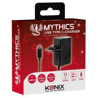 CHARGEUR MY SWITCH 5V MYTHICS NOIR