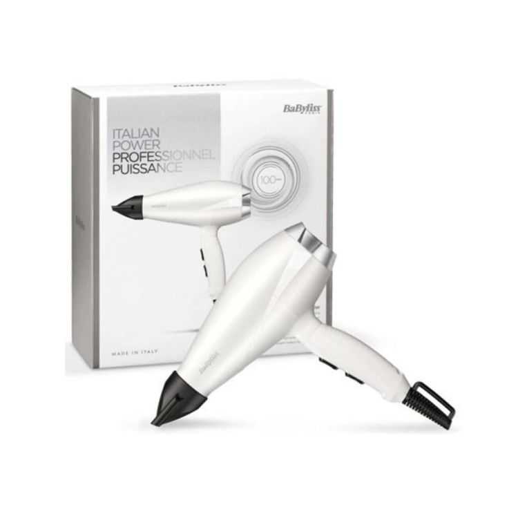 SECHE CHEVEUX AVEC DIFFUSEUR FONCTION IONIQUE AC7200W BLANC
