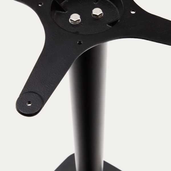 DINA OUTDOOR HIGH TABLE 60 CM SQUARE BLACK LEG